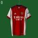 Arsenal 2021-2022 hjemmebanetr&oslash;je Adidas i st&oslash;rrelse M med Bukayo Saka p&aring; ryggen 4881 FOTO 2