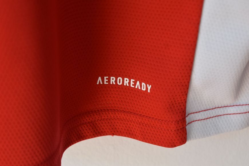 Arsenal 2021-2022 hjemmebanetr&oslash;je Adidas i st&oslash;rrelse M med Bukayo Saka p&aring; ryggen 4881 FOTO