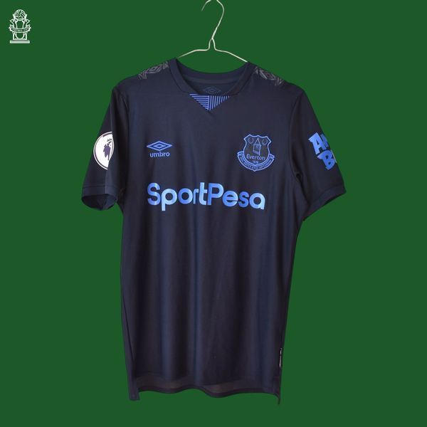 Everton 2019-2020 third shirt Umbro size S with Moise Kean 4890 PHOTO