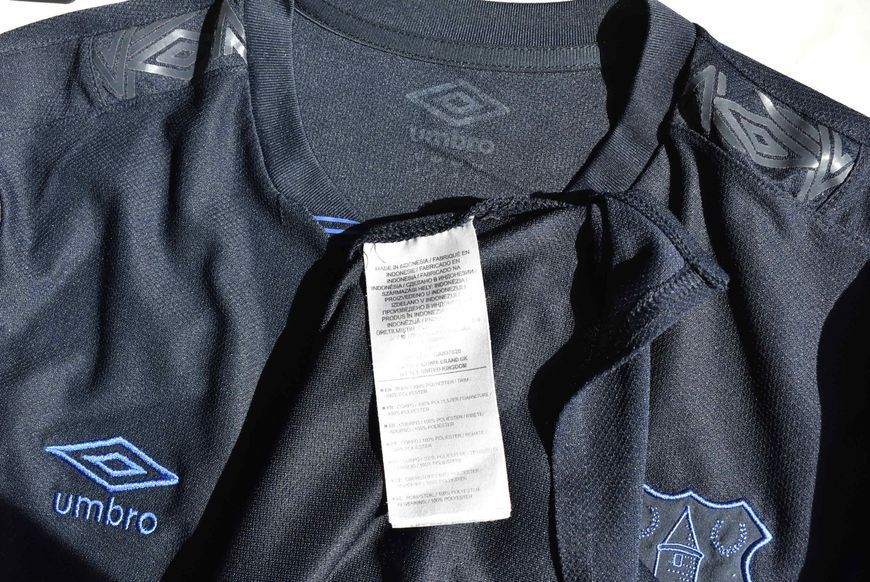 Everton 2019-2020 third shirt Umbro size S with Moise Kean 4890 PHOTO