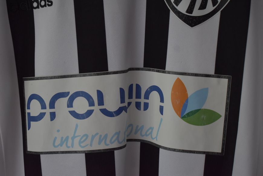 VfR Aalen 2013-2014 domowa koszulka Adidas w rozmiarze S z Andreas Hofmann na plecach 5033 ZDJECIE