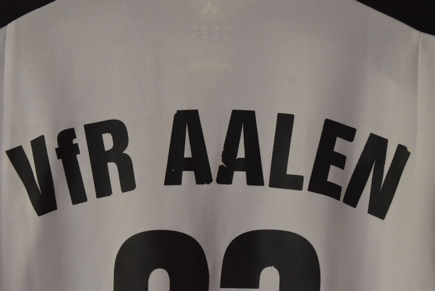 VfR Aalen 2013-2014 domowa koszulka Adidas w rozmiarze S z Andreas Hofmann na plecach 5033 ZDJECIE