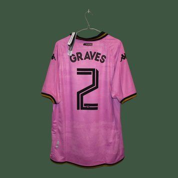 BNWT Palermo 2022-2023 domowa koszulka Kappa w rozmiarze XXL z Simon Graves Jensen na plecach 5135 ZDJECIE