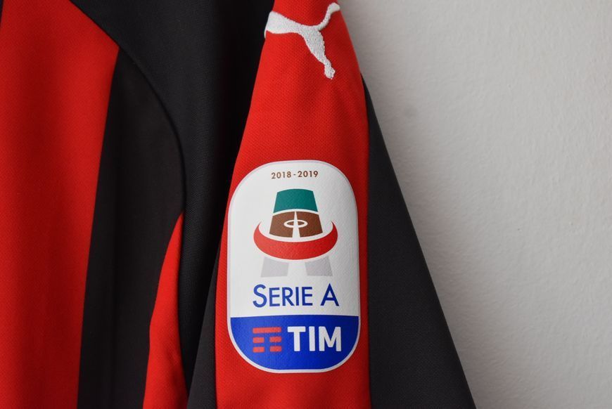 AC Milan 2018-2019 domowa koszulka Puma w rozmiarze L z Lucas Paqueta na plecach 4987 ZDJECIE