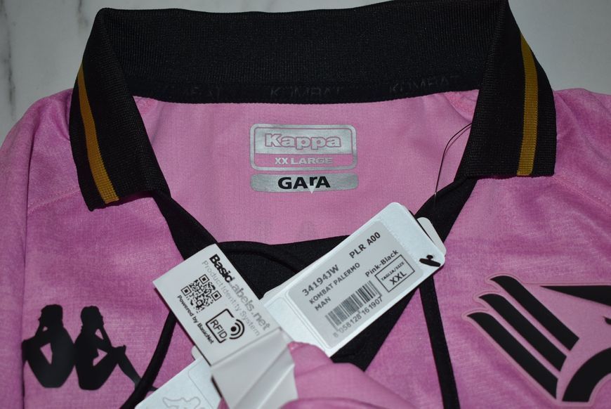 BNWT Palermo 2022-2023 domowa koszulka Kappa w rozmiarze XXL z Simon Graves Jensen na plecach 5135 ZDJECIE