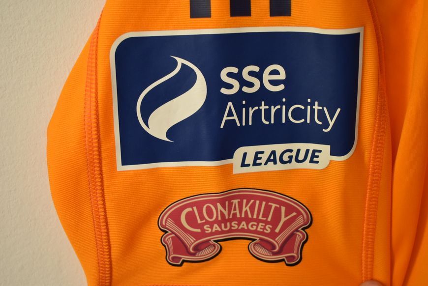 Cork City 2018 goalkeeper shirt Adidas size M with Mark McNulty 4892 PHOTO