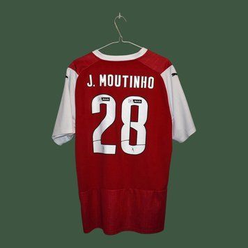 SC Braga 2023-2024 domowa koszulka Puma w rozmiarze L z Jo&atilde;o Moutinho na plecach 5136 ZDJECIE