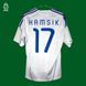 PLAYER ISSUE Slovakia 2010-2011 home retro Adidas shirt size M with Marek Ham&scaron;ik on the back 4452 PHOTO 9