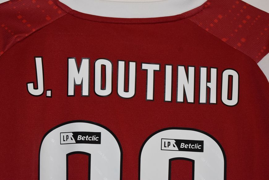 SC Braga 2023-2024 domowa koszulka Puma w rozmiarze L z Jo&atilde;o Moutinho na plecach 5136 ZDJECIE