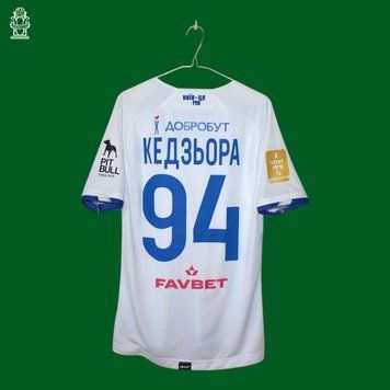 MATCHWORN Dynamo Kyiv 2021-2022 home New Balance shirt size L with Tomasz Kędziora on the back 4304 PHOTO