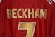 England VM 2006 udebanetr&oslash;je Umbro i st&oslash;rrelse XL med David Beckham p&aring; ryggen 5137 FOTO 4