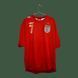 England VM 2006 udebanetr&oslash;je Umbro i st&oslash;rrelse XL med David Beckham p&aring; ryggen 5137 FOTO 2