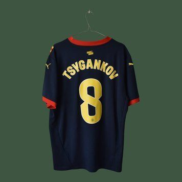 Girona 2024-2025 away shirt Puma size L with Viktor Tsygankov on the back 4990 PHOTO