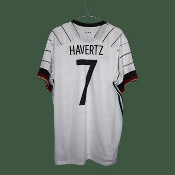 Niemcy EURO 2020 domowa koszulka Adidas w rozmiarze XL z Kai Havertz na plecach 5138 ZDJECIE