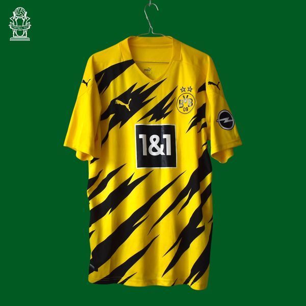 BVB Borussia Dortmund 2020-2021 domowa koszulka Puma w rozmiarze XL z Erling Haaland na plecach 4653 ZDJECIE