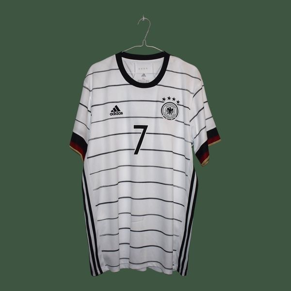 Niemcy EURO 2020 domowa koszulka Adidas w rozmiarze XL z Kai Havertz na plecach 5138 ZDJECIE