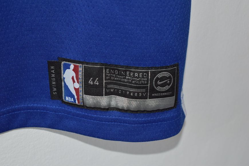 Golden State Warriors NBA swingman jersey Nike i st&oslash;rrelse M med Kevin Durant p&aring; ryggen 5039 FOTO