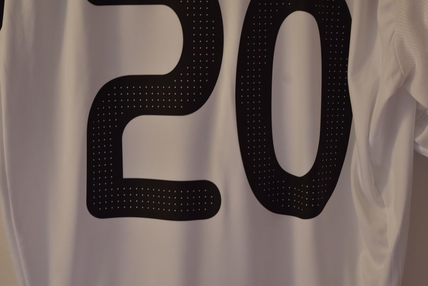 Niemcy EURO 2008 domowa koszulka Adidas w rozmiarze XL z Lukas Podolski na plecach 5088 ZDJECIE