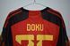Belgium World Cup 2022 home Adidas shirt size L with Jeremy Doku on the back 4455 PHOTO 4