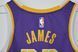 Los Angeles Lakers NBA swingman jersey Nike i st&oslash;rrelse S med LeBron James p&aring; ryggen 5040 FOTO 3