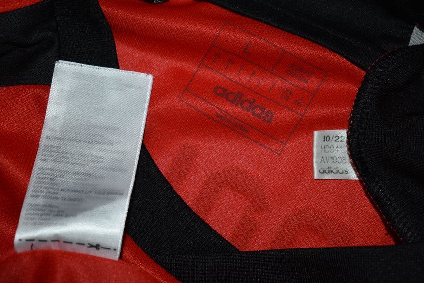 Belgium World Cup 2022 home Adidas shirt size L with Jeremy Doku on the back 4455 PHOTO