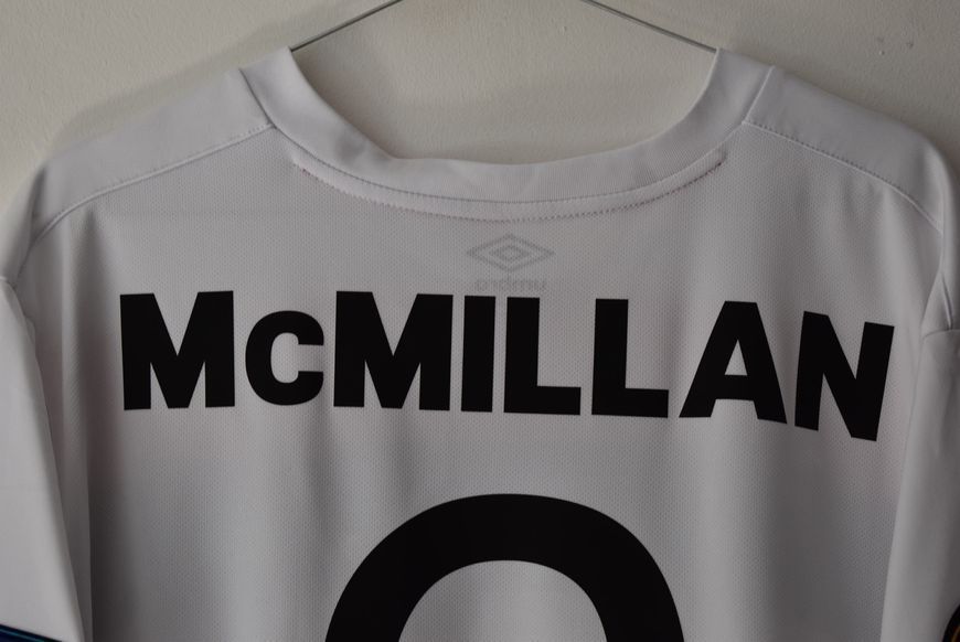 Dundalk 2020 hjemmebanetr&oslash;je Umbro str. XXL med David McMillan p&aring; ryggen 4991 FOTO