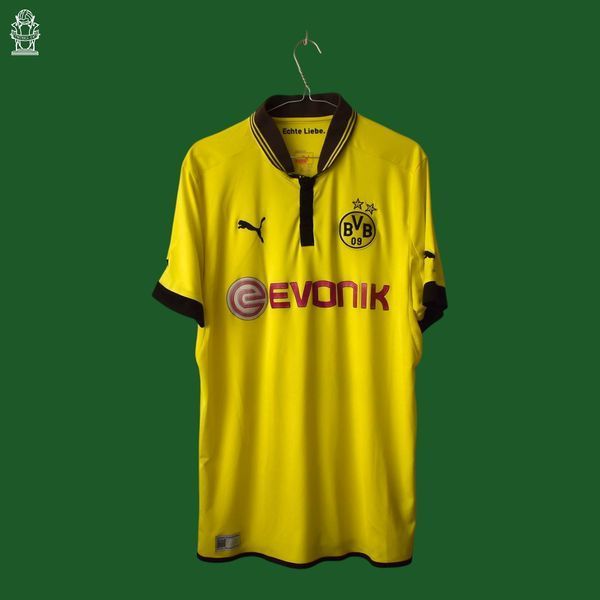 BVB Borussia Dortmund 2012-2013 domowa koszulka Puma w rozmiarze XL z Robertem Lewandowskim na plecach 4754 ZDJECIE