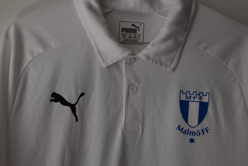 Malm&ouml; FF 2018-2019 tredje tr&oslash;je Puma str. M med Marcus Rosenberg p&aring; ryggen 4992 FOTO