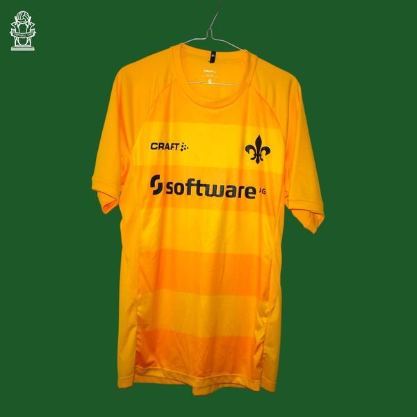 SV Darmstadt 98 2020-2021 goalkeeper shirt Craft in size M with Marcel Schuhen on the back 4849 PHOTO