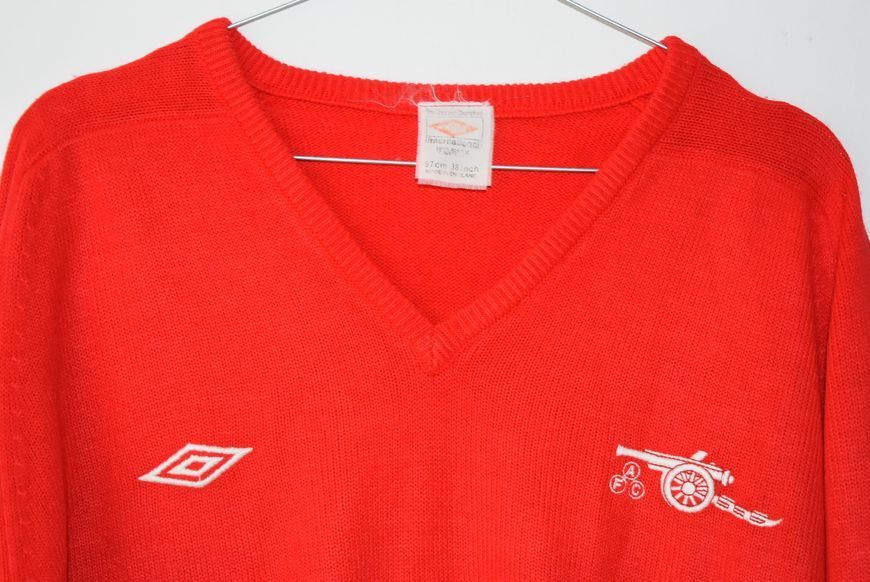Arsenal 1984-1985 lifestyle sweater Umbro in size M 4942 PHOTO