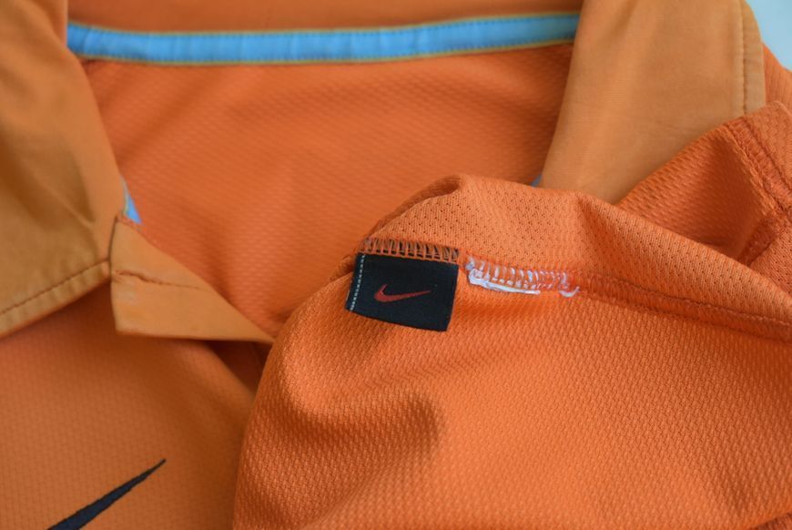 Holandia MŚ 2006 domowa koszulka Nike w rozmiarze S(48x67cm) z Ruud van Nistelrooy na plecach 5091 ZDJECIE