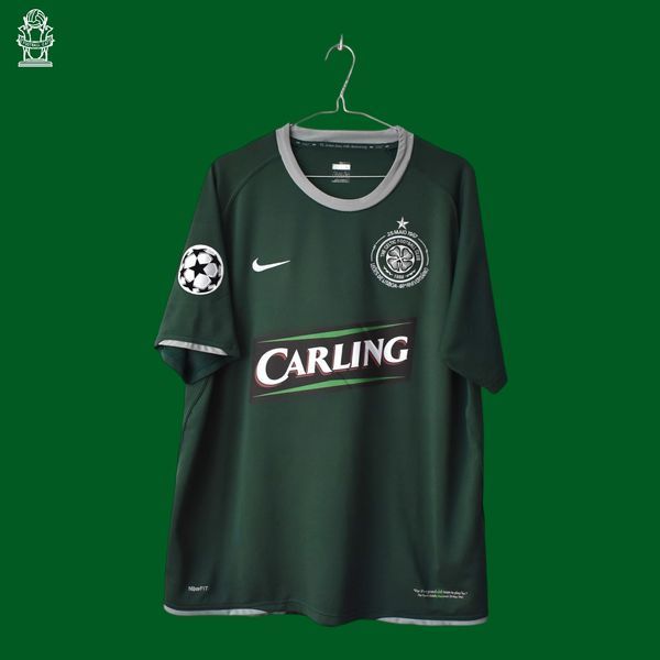 Celtic 2007-2008 wyjazdowa koszulka Nike w rozmiarze L z Shunsuke Nakamura na plecach 4838 ZDJECIE