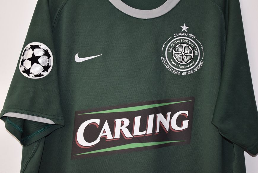 Celtic 2007-2008 wyjazdowa koszulka Nike w rozmiarze L z Shunsuke Nakamura na plecach 4838 ZDJECIE