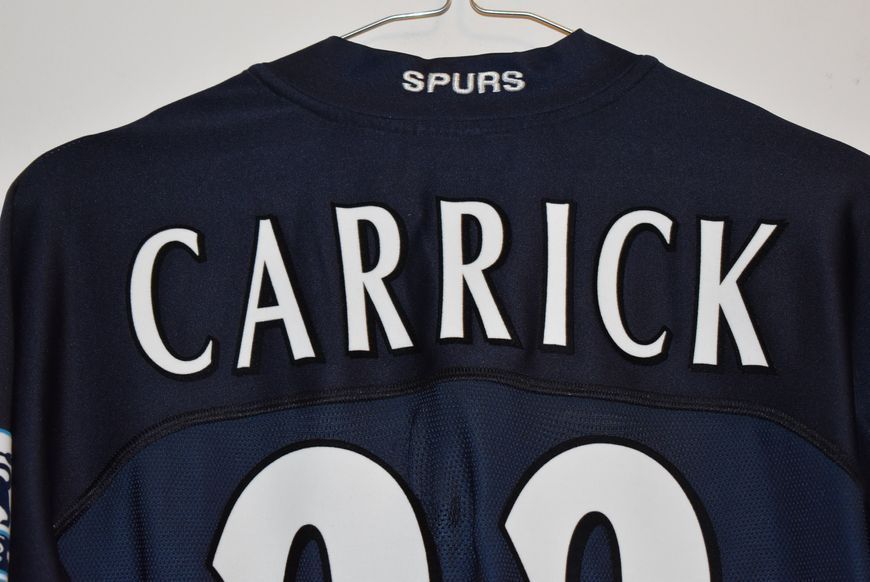 Tottenham Hotspur 2004-2005 wyjazdowa koszulka Kappa w rozmiarze L z Michael Carrick na plecach 5124 ZDJECIE