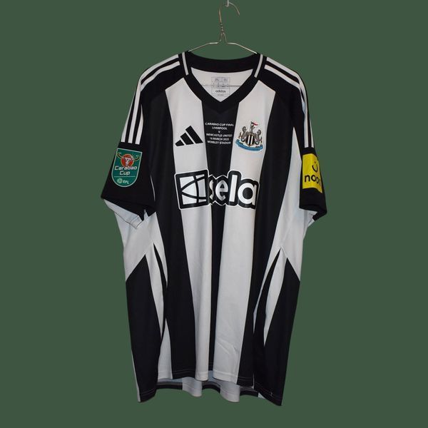 Newcastle United 2024-2025 domowa koszulka Adidas w rozmiarze XXL z Dan Burn na plecach 5142 ZDJECIE