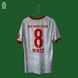 Rot-Weiss Essen 2019-2020 home shirt Jako in size L with Enzo Wirtz (brother of Florian Wirtz) on the back 4850 PHOTO 1