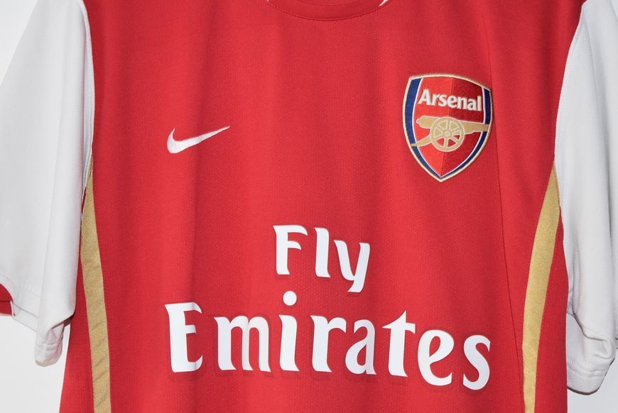 Arsenal 2006-2008 home shirt Nike in size L with Cesc on the back 4943 PHOTO