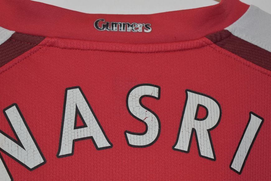 Arsenal 2008/2009/2010 domowa koszulka Nike w rozmiarze L z Samir Nasri na plecach 5092 ZDJECIE