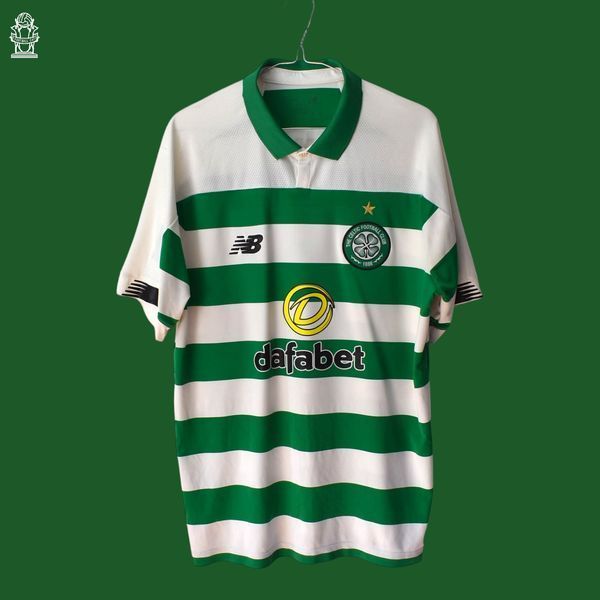 Celtic 2019-2020 domowa koszulka New Balance w rozmiarze L z Jeremie Frimpong na plecach 4807 ZDJECIE