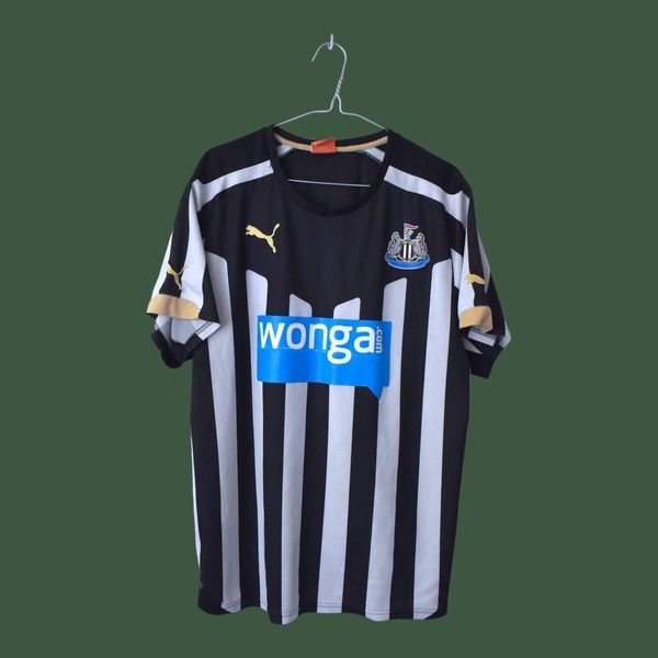 Newcastle 2014-2015 domowa koszulka Puma w rozmiarze L z Davide Santon na plecach 5093 ZDJECIE