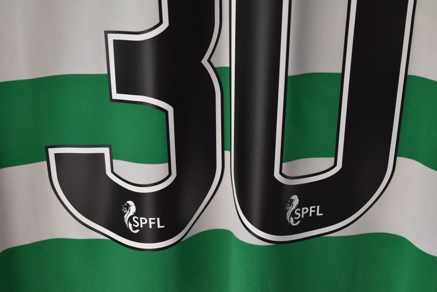 Celtic 2019-2020 domowa koszulka New Balance w rozmiarze L z Jeremie Frimpong na plecach 4807 ZDJECIE