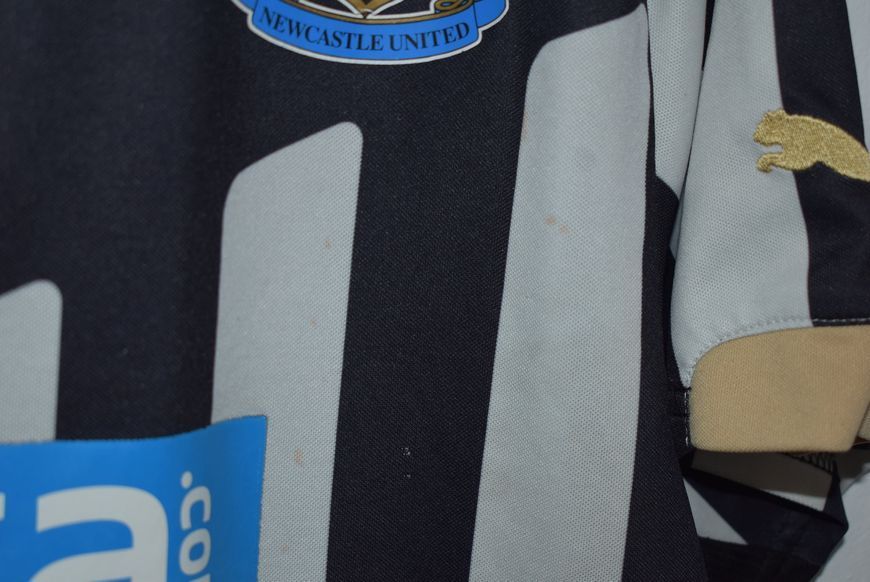 Newcastle 2014-2015 domowa koszulka Puma w rozmiarze L z Davide Santon na plecach 5093 ZDJECIE