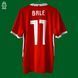 Wales VM 2018 hjemmetr&oslash;je Adidas i st&oslash;rrelse L med Gareth Bale p&aring; ryggen 4610 FOTO 1