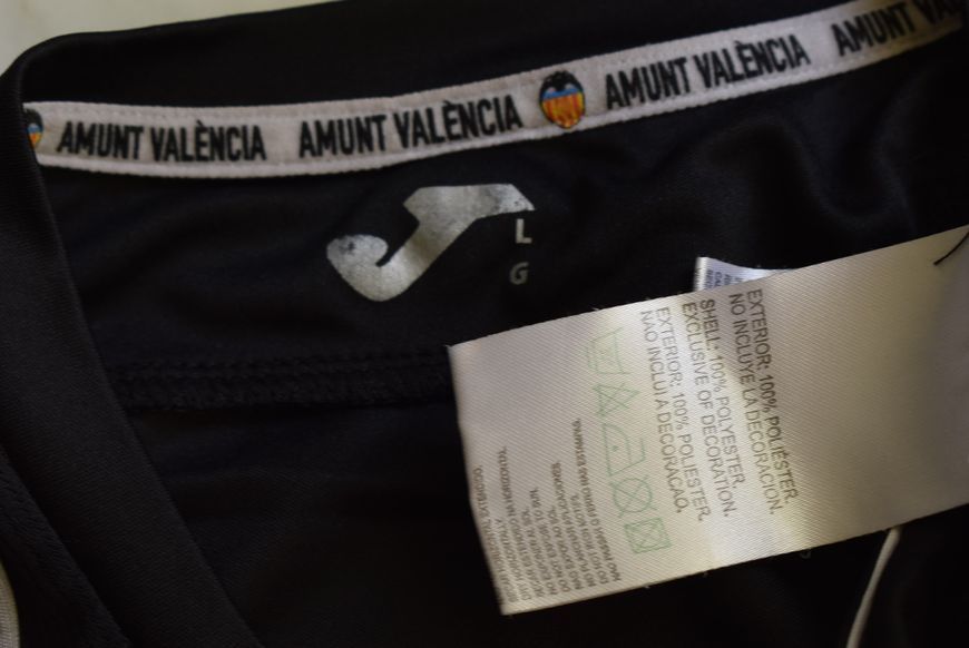 Valencia CF 2011-2012 wyjazdowa koszulka Joma w rozmiarze L z Jordi Alba na plecach 4758 ZDJECIE