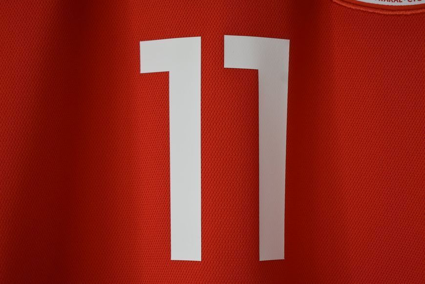 Wales VM 2018 hjemmetr&oslash;je Adidas i st&oslash;rrelse L med Gareth Bale p&aring; ryggen 4610 FOTO