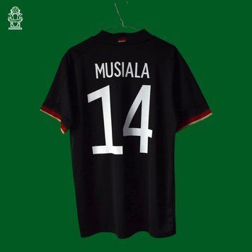 Niemcy EURO 2020 wyjazdowa koszulka Adidas w rozmiarze M z Jamal Musiala na plecach 4511 ZDJECIE