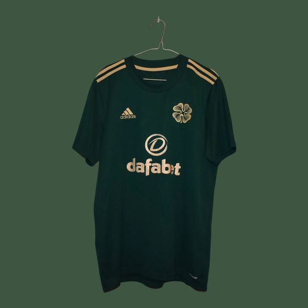 Celtic 2021-2022 wyjazdowa koszulka Adidas w rozmiarze L z Matt O&rsquo;Riley na plecach 5145 ZDJECIE