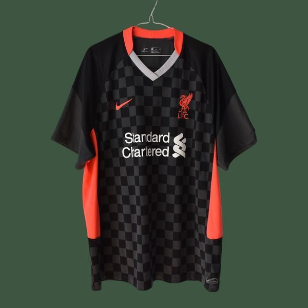 Liverpool 2020-2021 tredje tr&oslash;je Nike str. XXL med Thiago Alc&acirc;ntara p&aring; ryggen 4997 FOTO