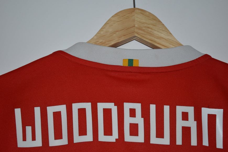 Wales 2017-2018 home shirt Adidas size S with Ben Woodburn on the back