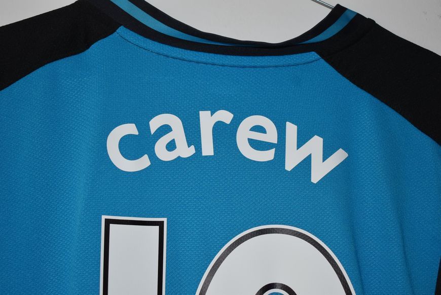 Aston Villa 2008-2009 away shirt Nike in size XL with John Carew on the back 4946 PHOTO